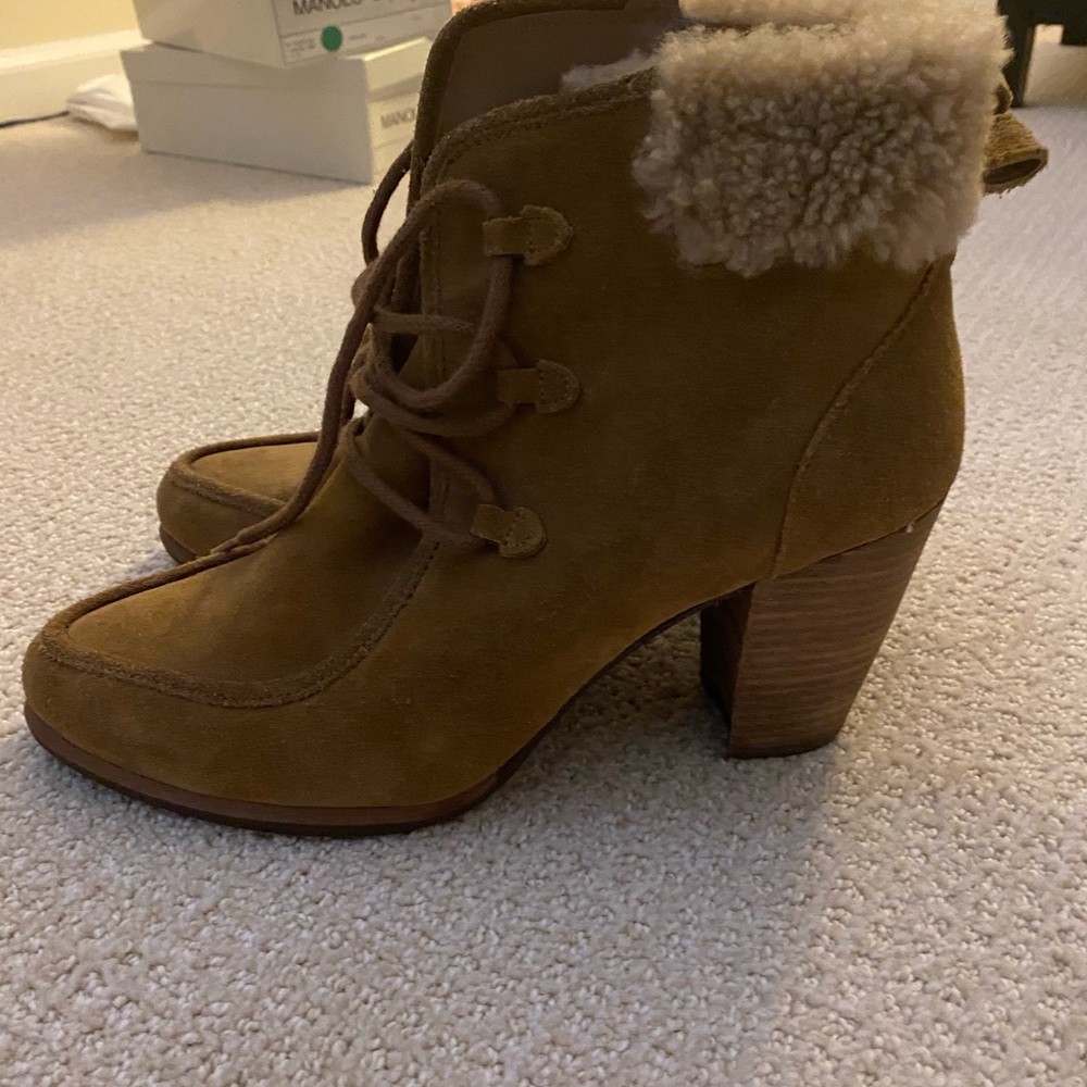 Ugh heeled boots
